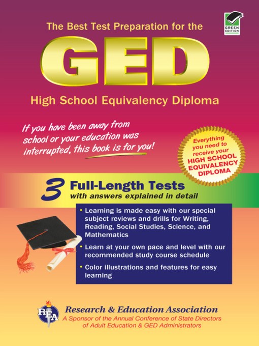Title details for GED (REA) – the Best Test Preparation for the GED by S. Cameron - Available